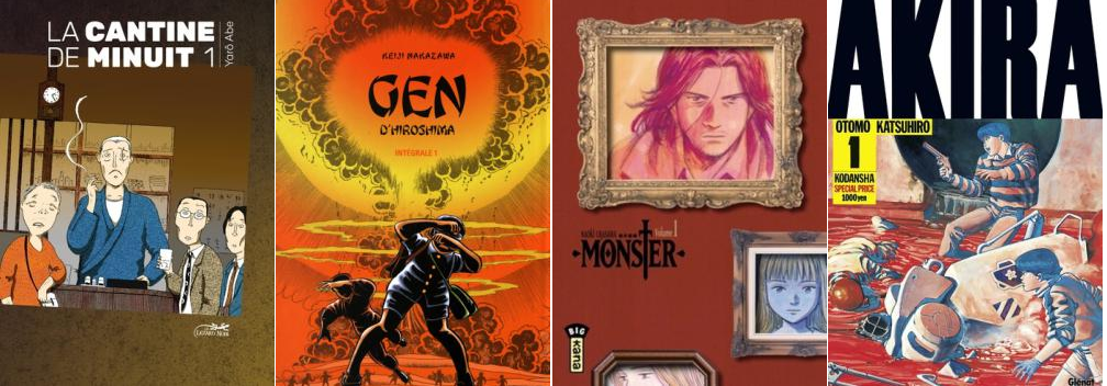 Mangas séries adultes